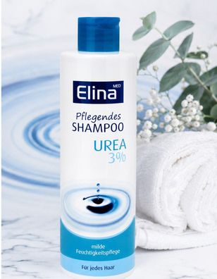 250ml Elina feuchtigkeit pflegende Sensitive Shampoo mit 3% Urea für alle Haartyp