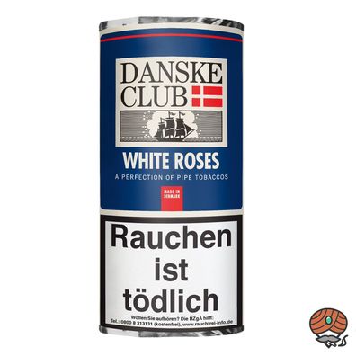Danske Club White Roses Pfeifentabak 50g Pouch