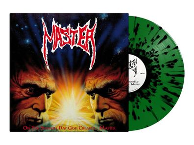 Master - On The S h Day God Created... Master LP Green Black Splatter Vinyl