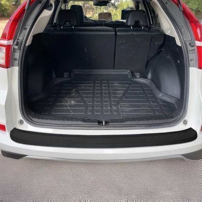 Ladekantenschutz Stoßstangenschutz für Honda CR-V 2012-2018 ABS Schwarz 1tlg