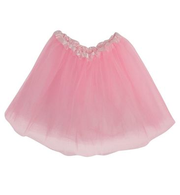 narrenwelt Tüllrock rosa XL Tutu Ballett Tütü Basic Tüll Rock