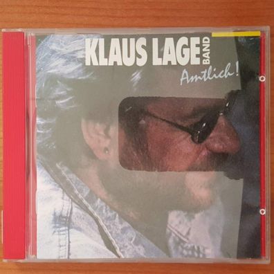 KLAUS LAGE BAND amtlich! NM/EX (CD Album, Rock, Musikant, 1987)