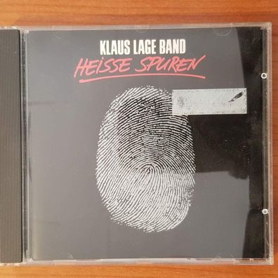 KLAUS LAGE BAND heisse spuren WGER EX/EX (CD Album, Rock, EMI)