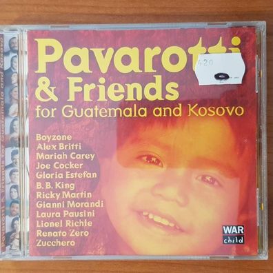 Pavarotti & Friends for guatemala and kosovo UML Germany EX/EX (CD Album, Rock)