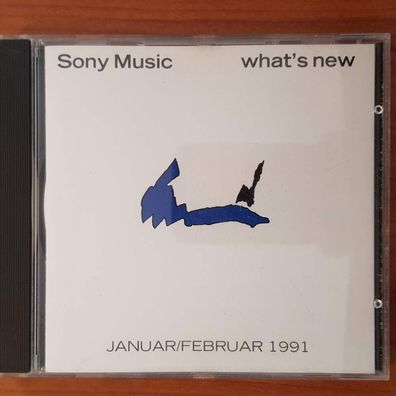 Various what's new januar / februar 1991 DADC Austria EX/EX (CD Album, Hip Hop)