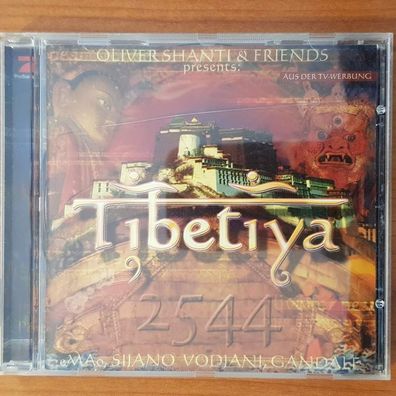 OLIVER SHANTI & Friends tibetiya VG/EX (CD Album, New Age)