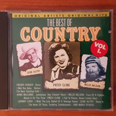 Various the best of country vol. 1 VG/VG+ (CD Album, Folk, Goldies, 1988)