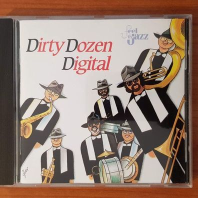 DIRTY DOZEN dirty dozen digital EX/EX (CD Album, Jazz, Feel The Jazz, 1992)
