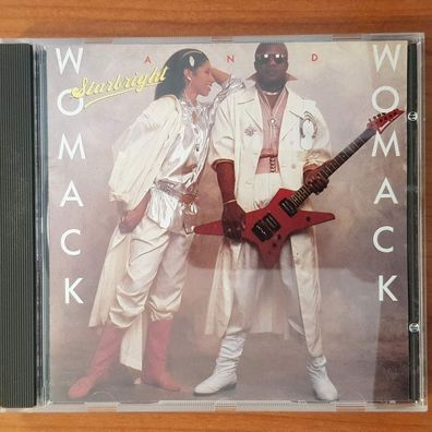 WOMACK & WOMACK starbright VG/VG+ (CD Album, Funk, EMI-Manhattan, 1988)