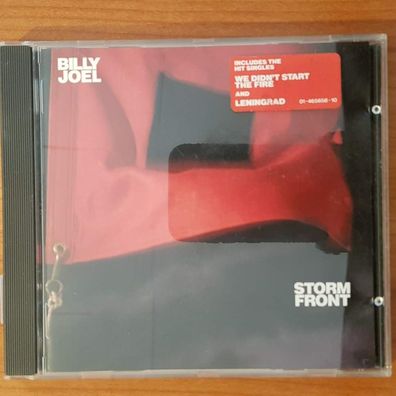BILLY JOEL storm front DADC Austria EX/EX (CD Album, Rock, CBS, 1989)