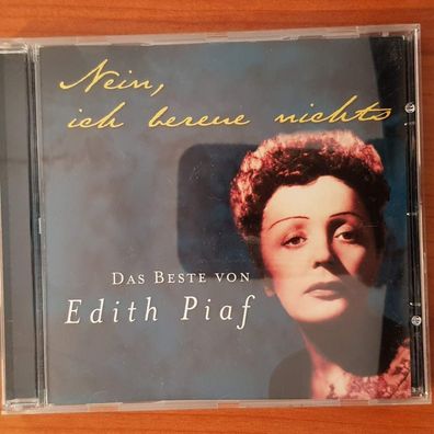 EDITH PIAF nein, ich bereue nichts - das beste von edith piaf EX/EX (CD Album)