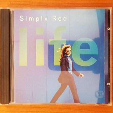 SIMPLY RED life EX/EX (CD Album, Pop, EastWest, 1995)
