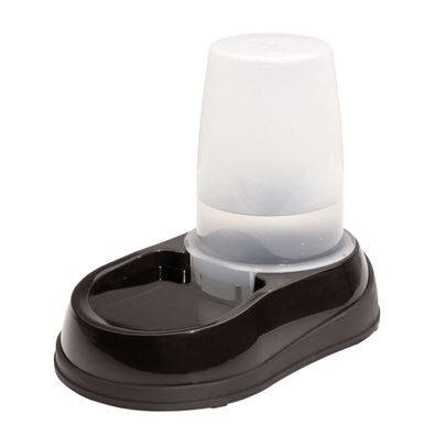 Maelson Aquaa 250, Wasserspender für Hunde und Katzen - Schwarz/Weiß, 2,5L