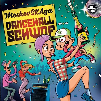 Moskovskaya - Dancehall Schwof LP (Solid Turquoise Vinyl)