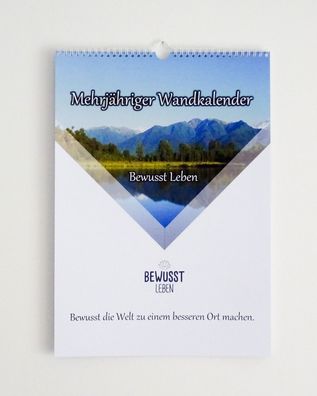 Wandkalender - Bewusst Leben
