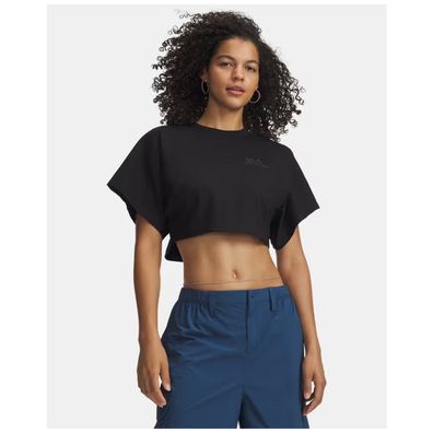 Under Armour Damen T-Shirt Cropped Script SS Tee 6009677