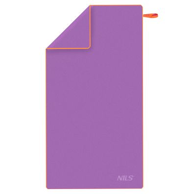 NILS NCR12 Mikrofaser Handtuch 180 × 100 cm Badehandtuch Lila