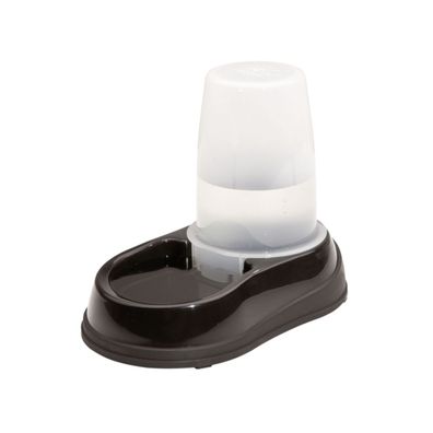 Maelson Aquaa 150, Wasserspender für Hunde und Katzen - Schwarz/Weiß, 1,5L