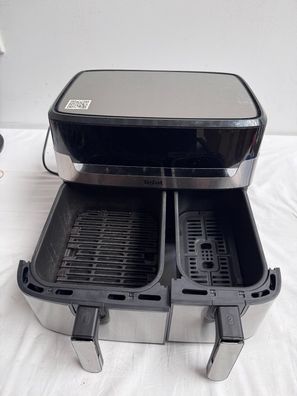 Heißluftfritteuse Tefal Dual Easy Fry & Grill Doppelkammer
