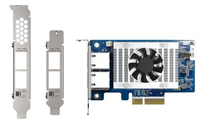 QNAP QXG-10G2T-X710 - Netzwerkadapter - PCIe 3.0 x4 Low-Profile - 10Gb Ethernet x 2