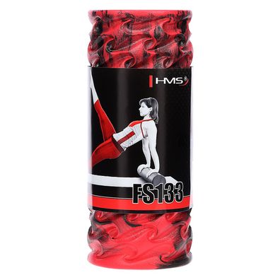 HMS FS133 Massagerolle 33 × 14 cm Faszienrolle bis 150 kg Rot Schwarz
