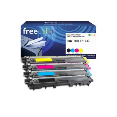 Freecolor Toner Brother TN-243 B/C/M/Y remanufactured
