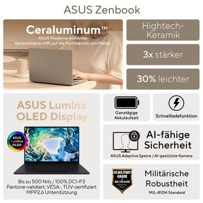 ASUS ZenBook Duo 14" UX9-388H 32 2TB UX8407AA-SN260X W11P