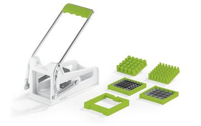 Maxxmee Pommesschneider | Stabiler Pommes-Frites-Schneider aus rostfreiem Edelstahl