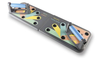 Maxxmeee Trainingsboard Push-Up Für gezieltes Muskelgruppentraining Faltbar 65x19 cm