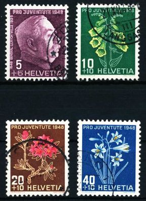 Schweiz PRO Juventute Nr 514-517 gestempelt X4C99BA