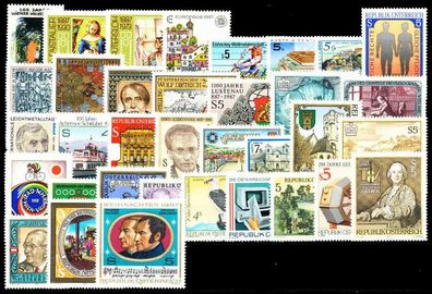 Österreich Nr 1873-1908 o. Bl. 9 gestempelt Jahrgang S8947B2