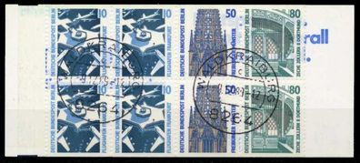 BERLIN Markenheftchen Nr MH 14oZ zentrisch gestempelt X5BC5E2