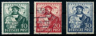 BIZONE Nr 103a-105a gestempelt X6C4ECE
