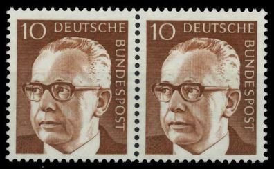 BRD DS HEINEM Nr 636 postfrisch WAAGR PAAR X8FFFF2