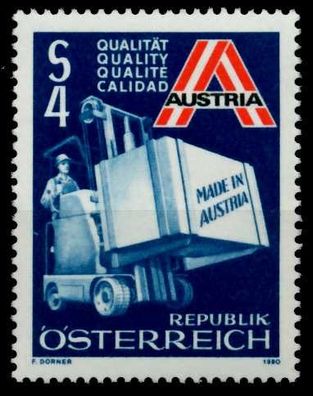 Österreich 1980 Nr 1633 postfrisch S598436
