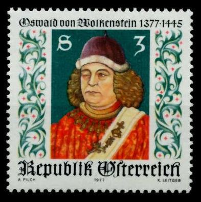Österreich 1977 Nr 1541 postfrisch X80965E