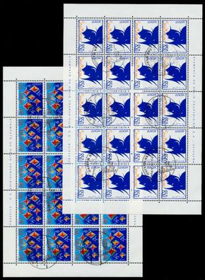 SAN MARINO Nr 1523KB-1524KB zentrisch gestempelt Kleinbg X821A0E