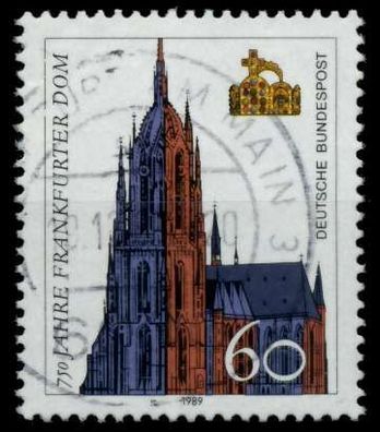 BRD 1989 Nr 1434 zentrisch gestempelt X86DFBE