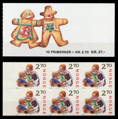 Norwegen Markenheft Nr MH 0-985 postfrisch S033A02