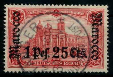 Deutsche Auslandspostämter Marokko Nr 30A ZENTR X6B9516