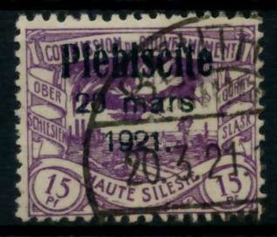 ABSTG Oberschlesien Nr 31 gestempelt gepr. X6F923A