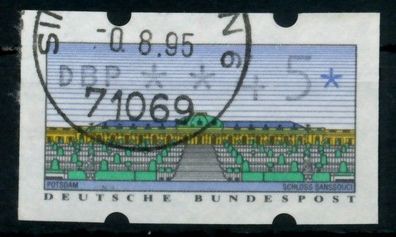 BRD ATM 1993 Nr 2-1.1-0005 gestempelt X75BEF6