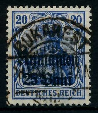 BES 1WK D-MV Rumänien Nr 11a zentrisch gestempelt X77451E
