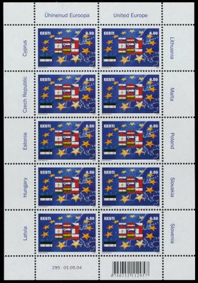 Estland Nr 487 postfrisch Kleinbg X7DF7E6