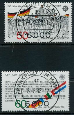 BRD BUND 1982 Nr 1130-1131 zentrisch gestempelt X831DF2