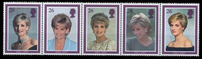 Grossbritannien 1998 Nr 1729-1733 postfrisch 5ER STR S01983E