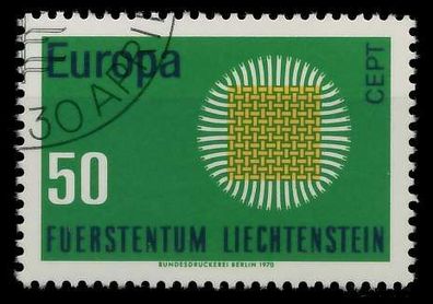 Liechtenstein 1970 Nr 525 gestempelt XFF49EA