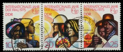 DDR Zusammendruck Nr WZd322 gestempelt 3ER STR X13630E