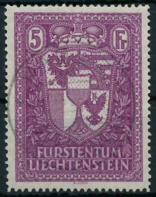 Liechtenstein 1934 Nr 142 zentrisch gestempelt X1E8DFE