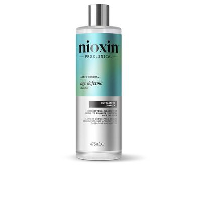 AGE Defense Anti-Aging-Shampoo reinigt die Kopfhaut mit Niacinamid 475 ml